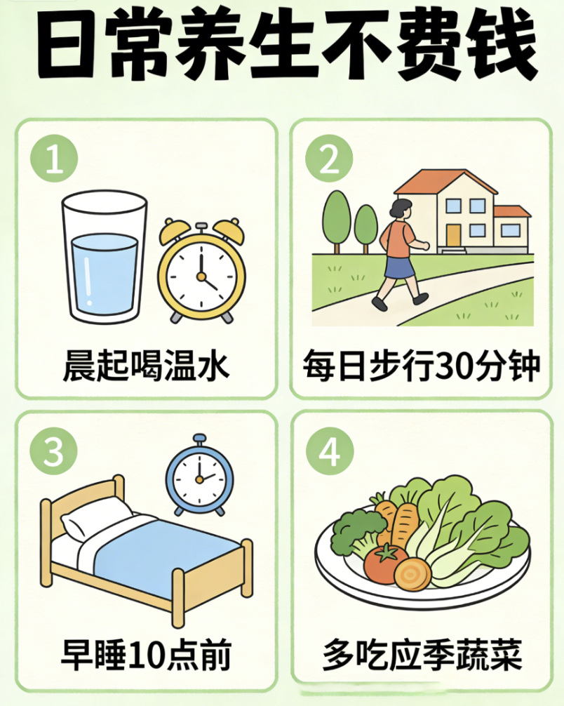 饮食养生：三餐规律，吃对不瞎补