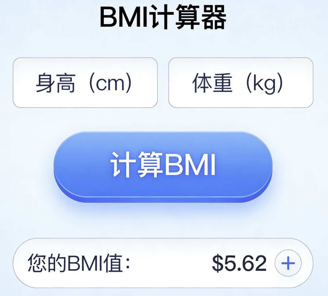 BMI 计算器教你科学判断体重是否标准
